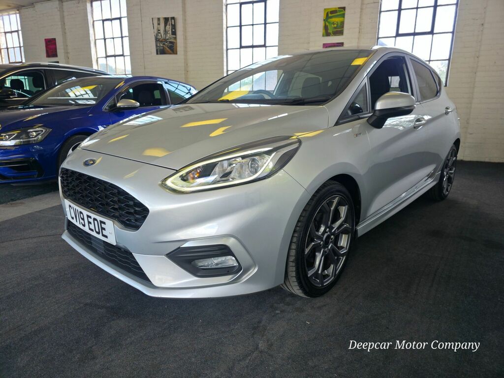 Ford Fiesta 1.0T Ecoboost Gpf St-line CV19EOE Silver #3