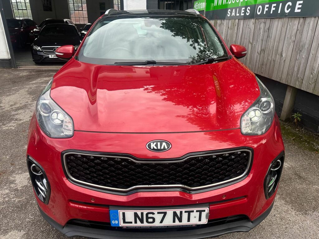 Kia Sportage 2.0 Crdi Kx-4 Suv Red #3