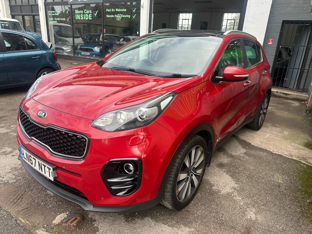 Kia Sportage 2.0 Crdi Kx-4 Suv Red #4