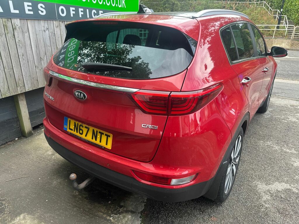 Kia Sportage 2.0 Crdi Kx-4 Suv Red #2