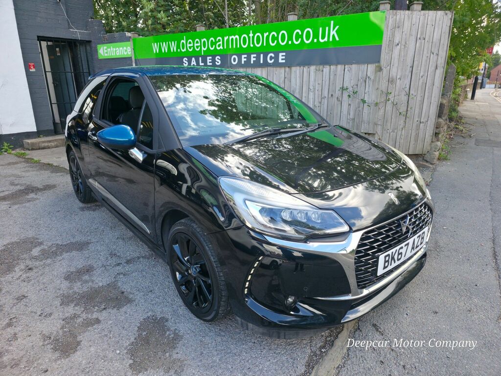 DS DS 3 1.6 Bluehdi Prestige Hatchback Black