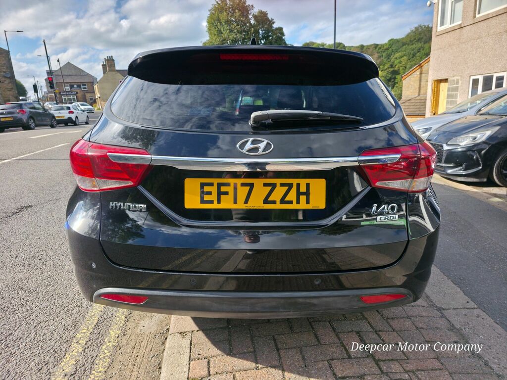 Hyundai I40 1.7 Crdi Blue Drive Black #5