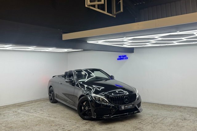 Mercedes-Benz C Class 2018 2.1 C220d Amg Line Cabriolet G-tro Black