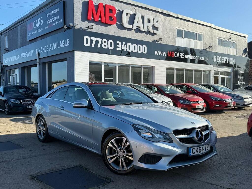 Mercedes-Benz E Class 2.1 E220d Bluetec Se G-tronic Euro 6 Ss CK64VBV Silver