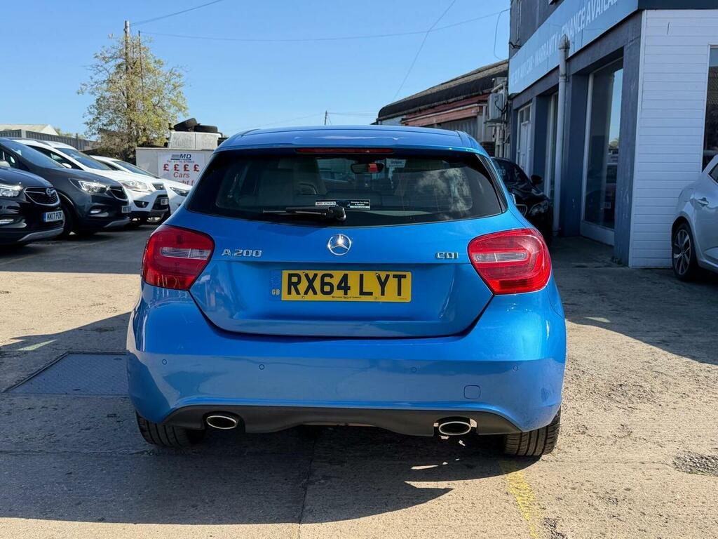 Mercedes-Benz A Class 1.8 A200 Cdi Sport Euro 5 Ss Blue #3