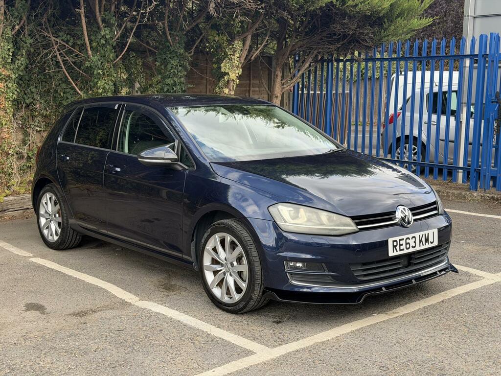 Volkswagen Golf Gt Blue #5