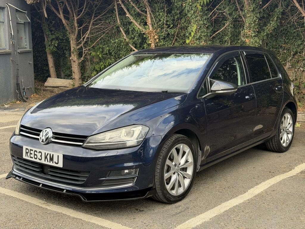 Volkswagen Golf Gt Blue #4