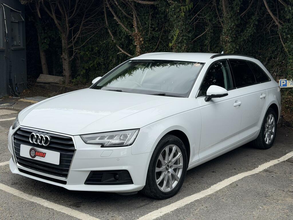 Audi A4 Avant Se White #4