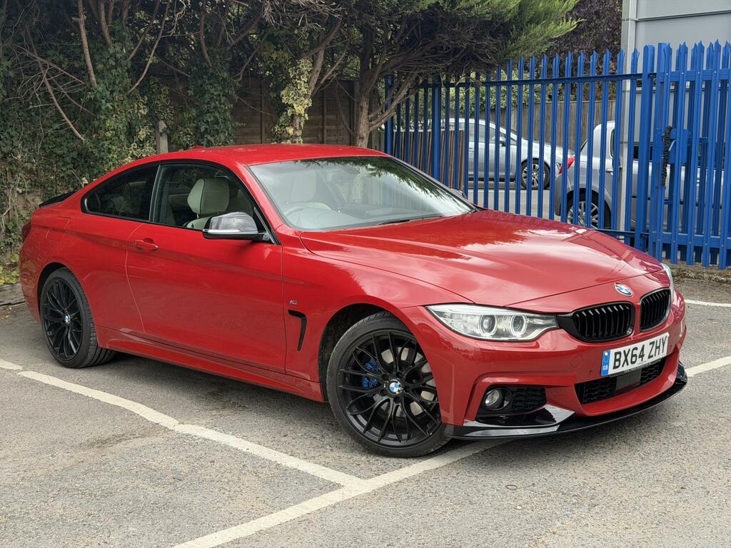 BMW 4 Series Gran Coupe 3.0 430D M Sport Coupe Xdrive Euro Red #2