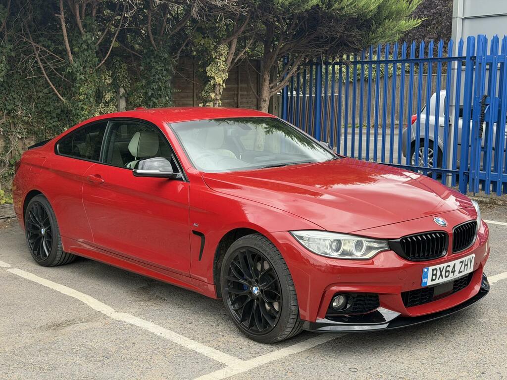 BMW 4 Series Gran Coupe 3.0 430D M Sport Coupe Xdrive Euro Red #3