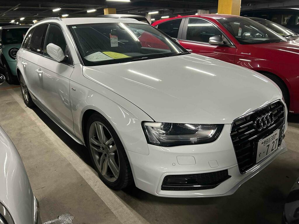 Audi A4 Avant S Line White