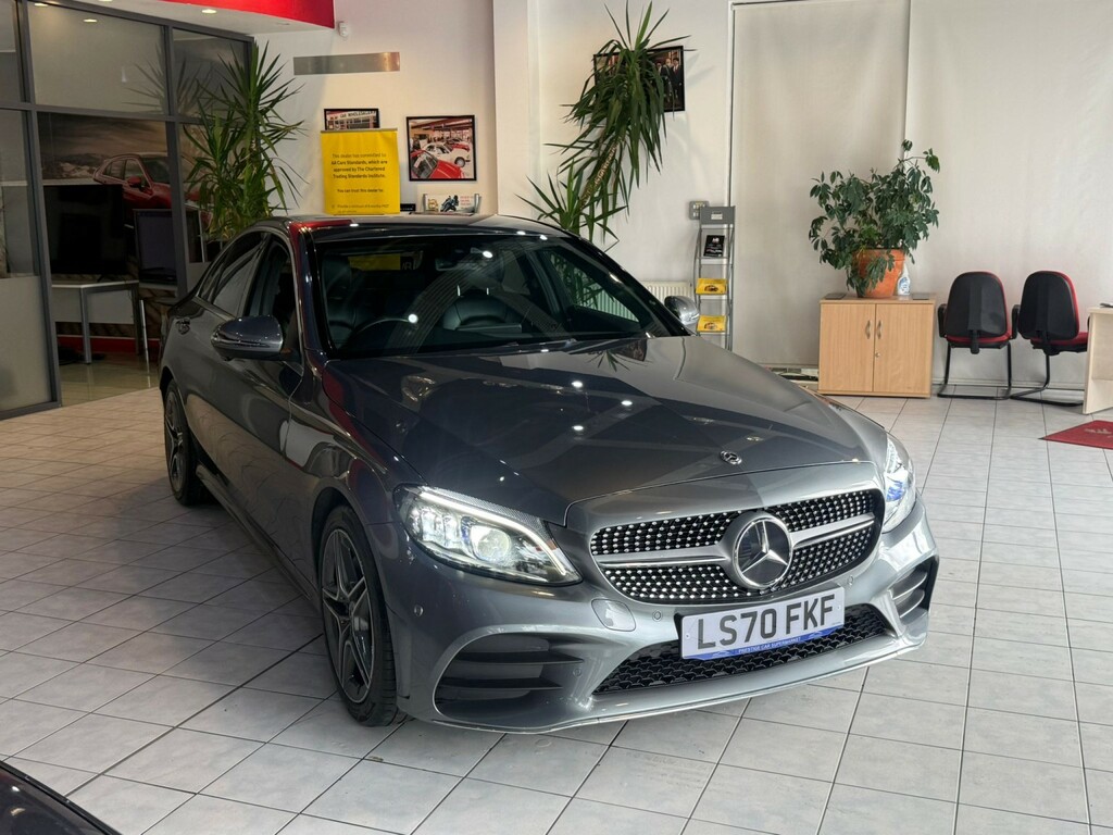 Mercedes-Benz C Class 1.6 C200d Amg Line Edition Grey #2