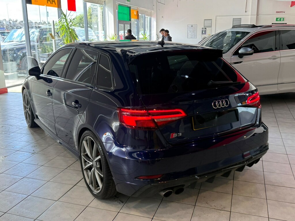 Audi S3 Hatchback 2.0 Tfsi Black Edition 2017 BJ17WCD Blue #3