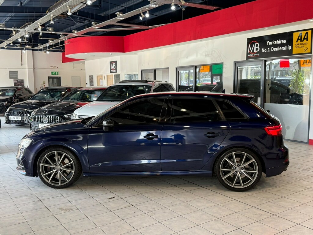 Audi S3 Hatchback 2.0 Tfsi Black Edition 2017 BJ17WCD Blue #6
