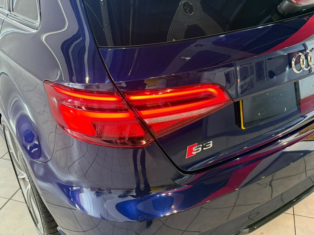 Audi S3 Hatchback 2.0 Tfsi Black Edition 2017 BJ17WCD Blue #4