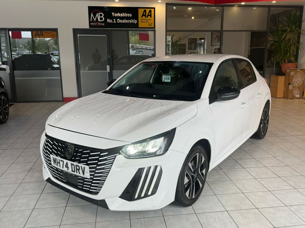 Peugeot 208 1.2 New 208 Allure 1.2L Puretech 100 Ss White #4