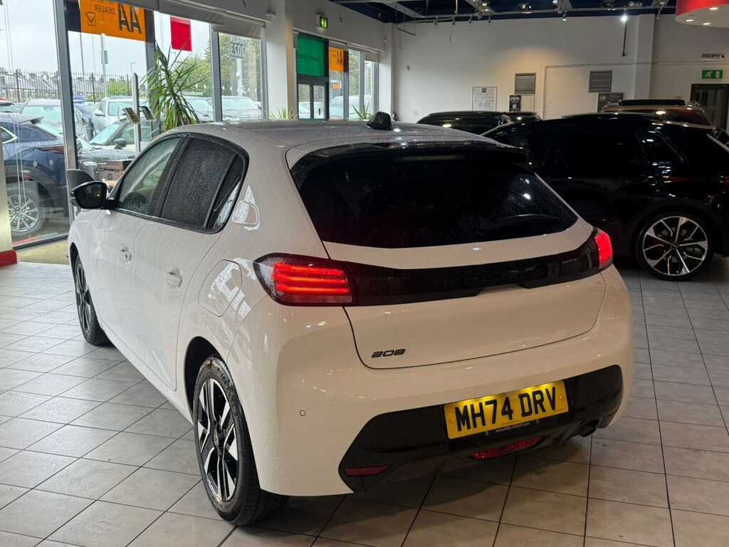 Peugeot 208 1.2 New 208 Allure 1.2L Puretech 100 Ss White #6