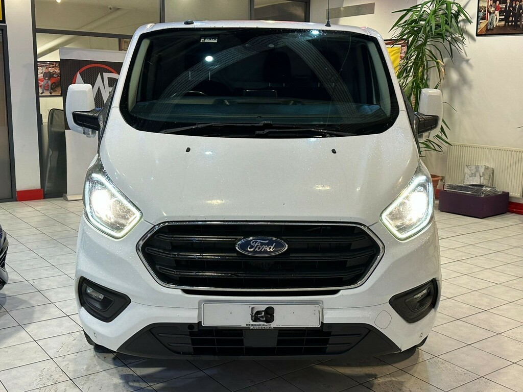 Ford Transit Custom Panel Van 2.0 300 Ecoblue Limited 2019 YM19GKE White #4