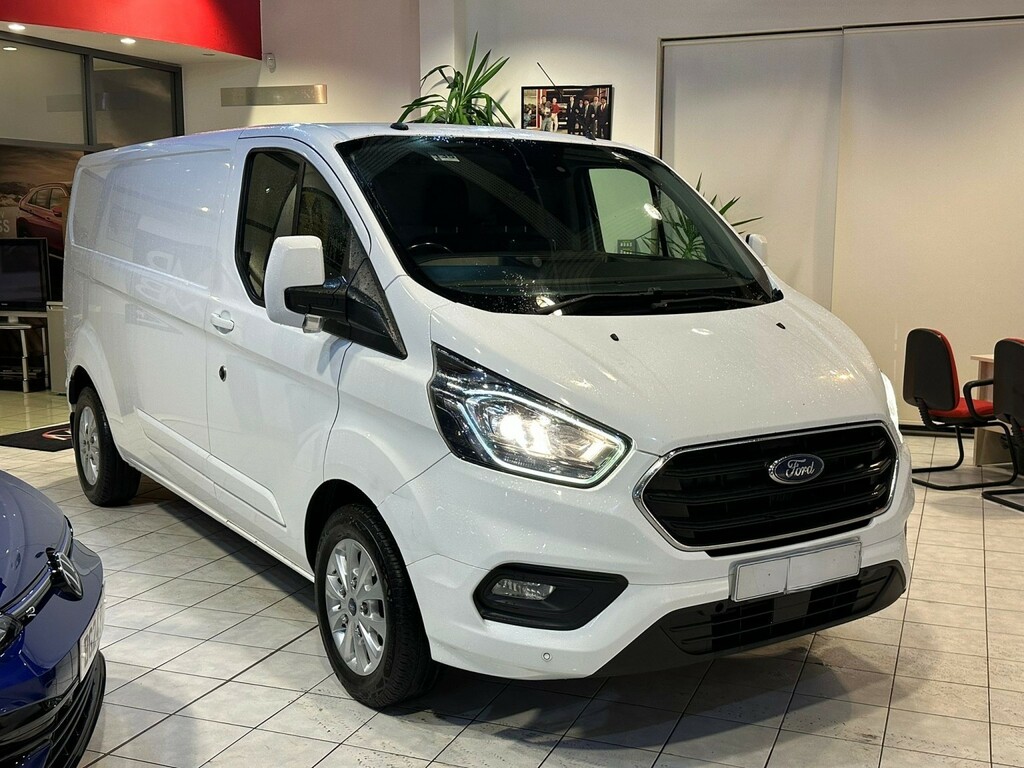 Ford Transit Custom Panel Van 2.0 300 Ecoblue Limited 2019 YM19GKE White #2