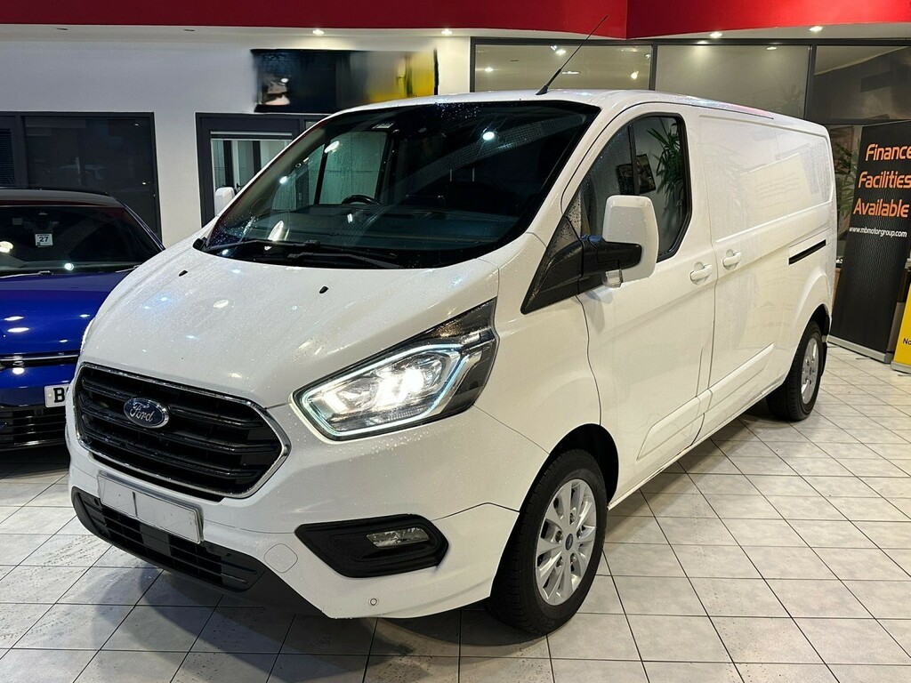 Ford Transit Custom Panel Van 2.0 300 Ecoblue Limited 2019 YM19GKE White #6