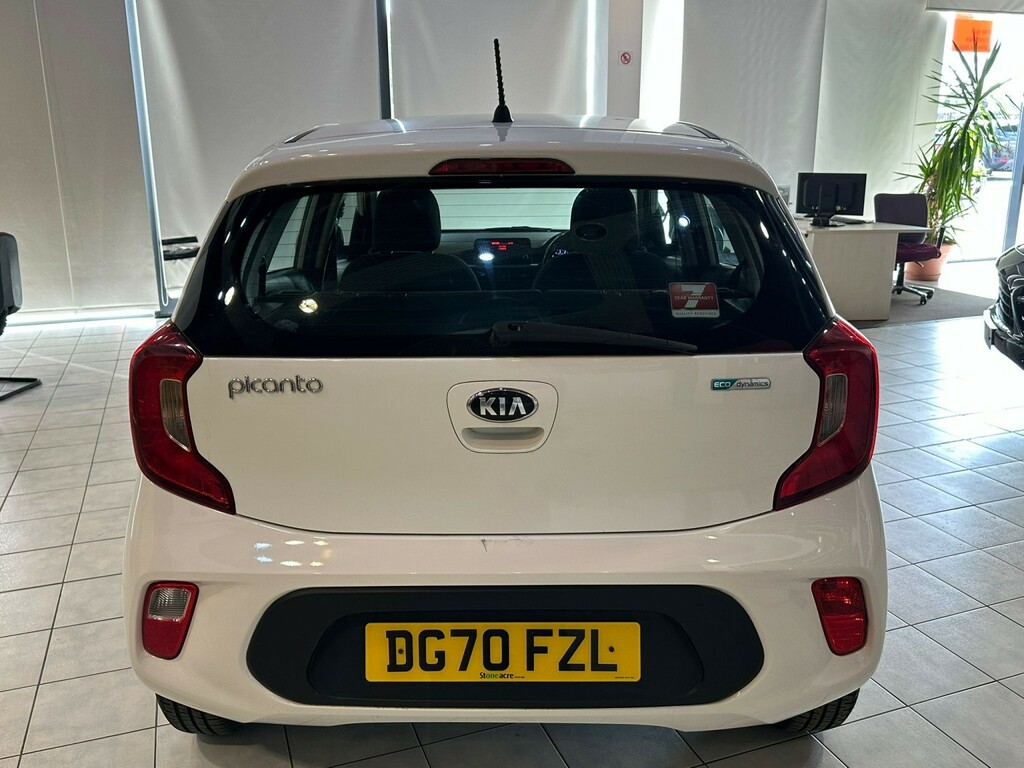 Kia Picanto 1.0 2 White #6