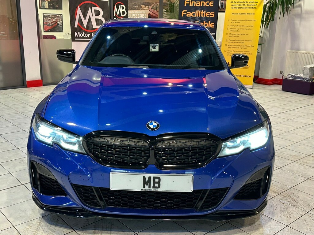 BMW 3 Series 3.0 M340d Xdrive Saloon Blue #2