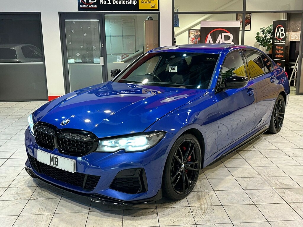 BMW 3 Series 3.0 M340d Xdrive Saloon Blue #6