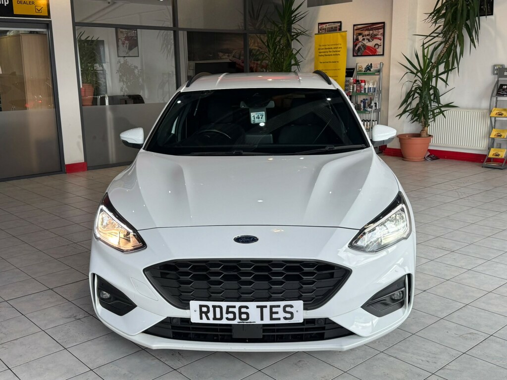 Ford Focus 1.0 T Ecoboost Mhev St-line Edition White #4