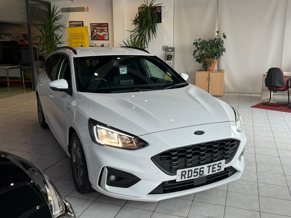 Ford Focus 1.0 T Ecoboost Mhev St-line Edition White #2