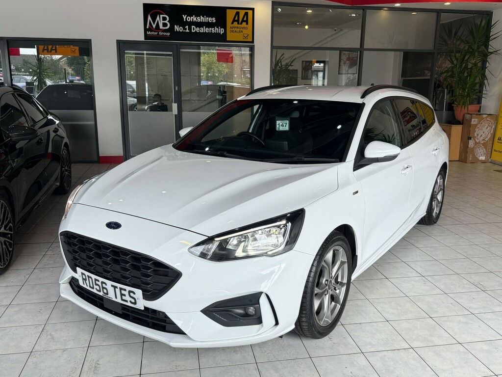 Ford Focus 1.0 T Ecoboost Mhev St-line Edition White #5