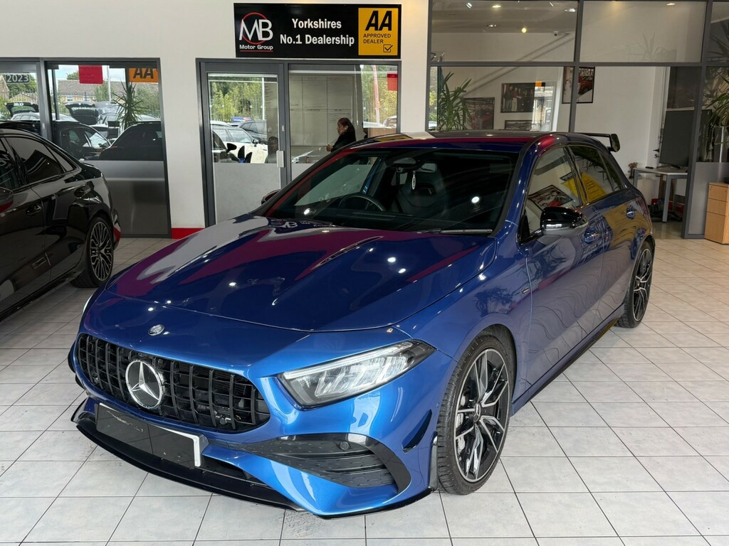 Mercedes-Benz A Class 2.0 A35h Mhev Amg Touring Edition Blue #4