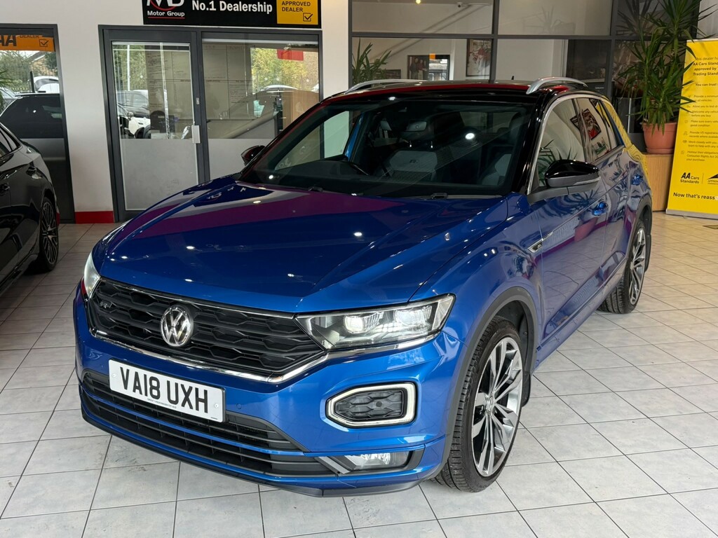 Volkswagen T-Roc 1.5 Tsi Evo R-line Blue #3