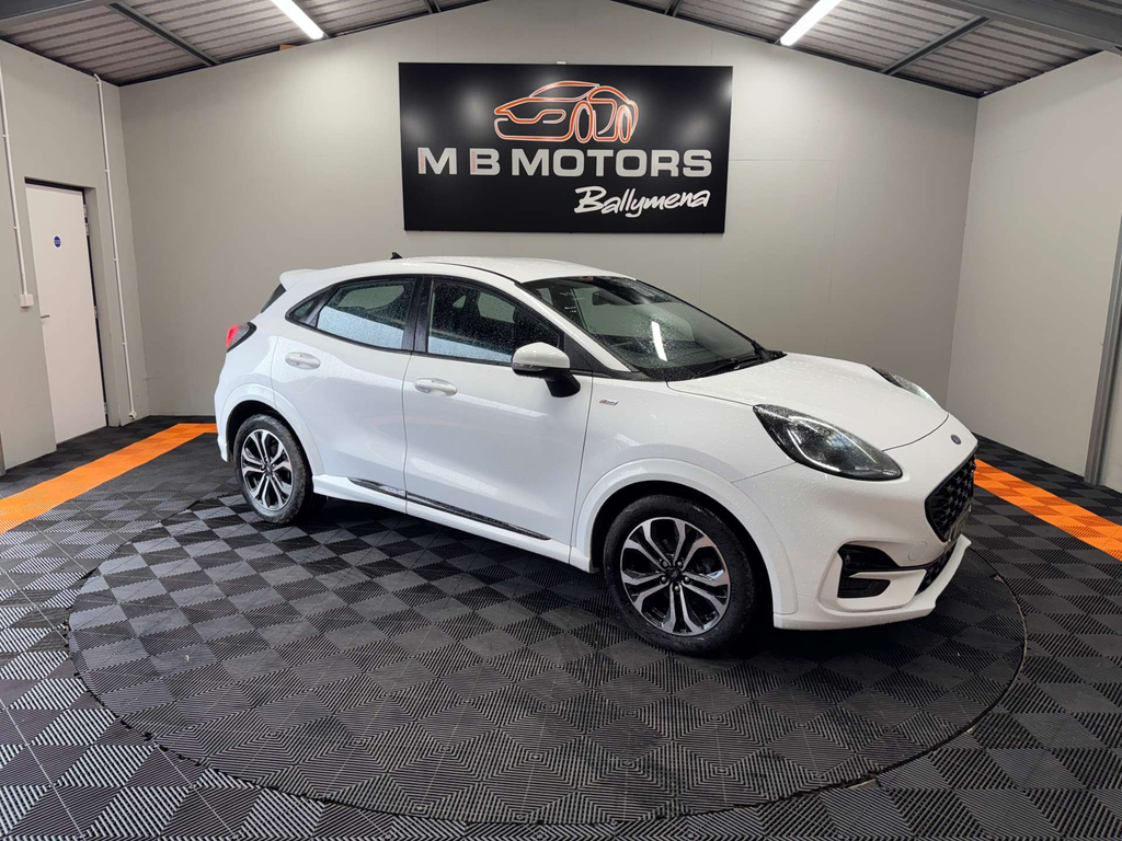 Ford Puma St-line Mhev MJ23BKV White