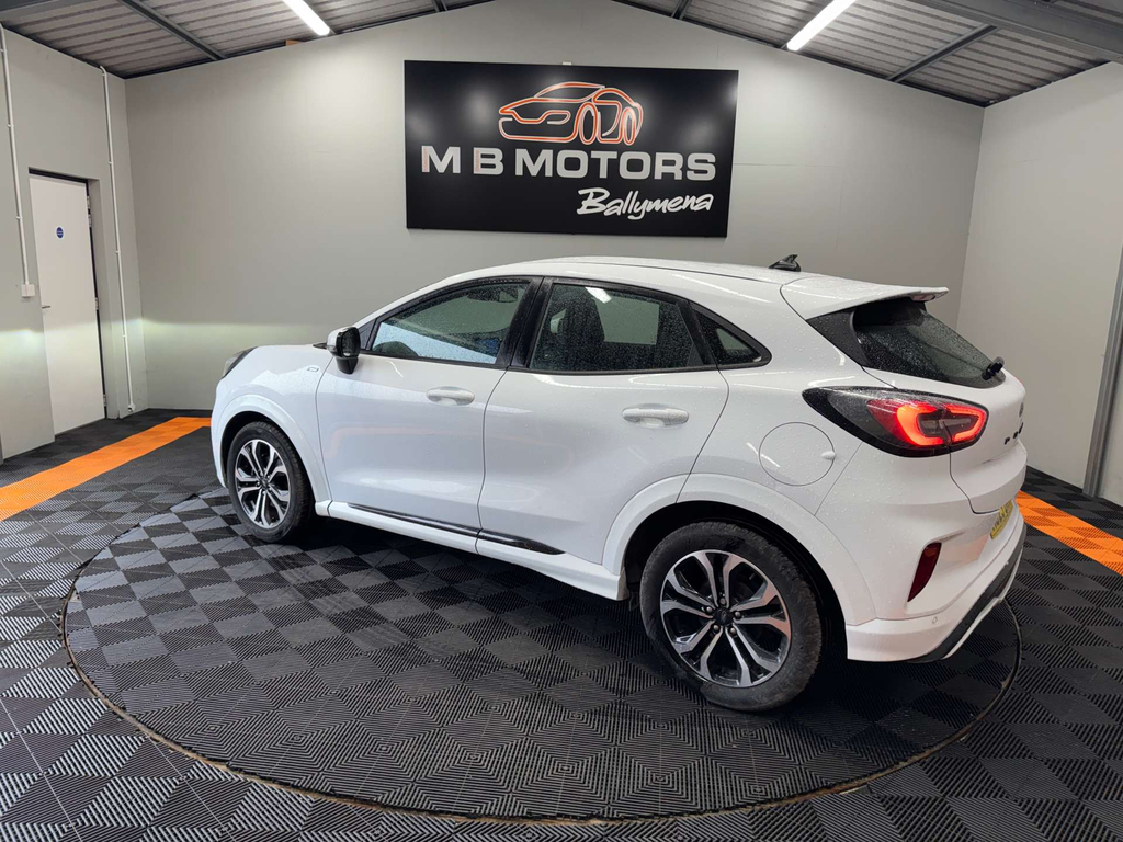 Ford Puma St-line Mhev MJ23BKV White #2
