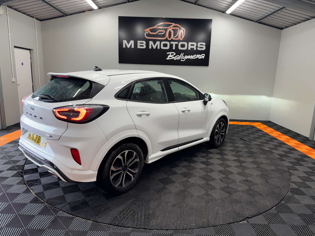 Ford Puma St-line Mhev MJ23BKV White #4