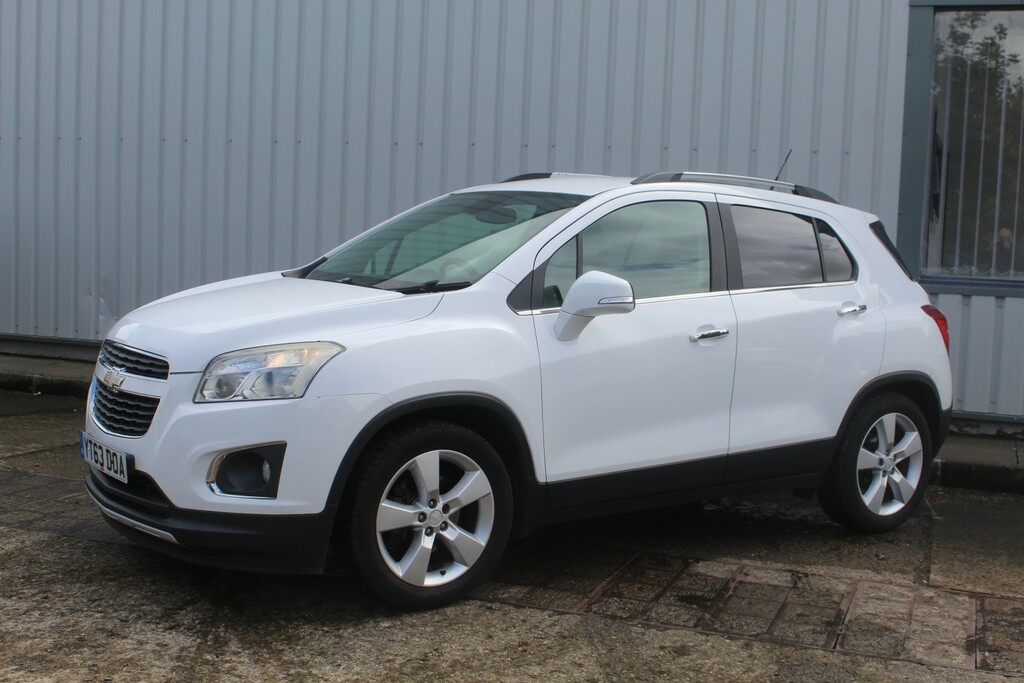 Chevrolet Trax 1.7 Vcdi Lt 2013 White #4