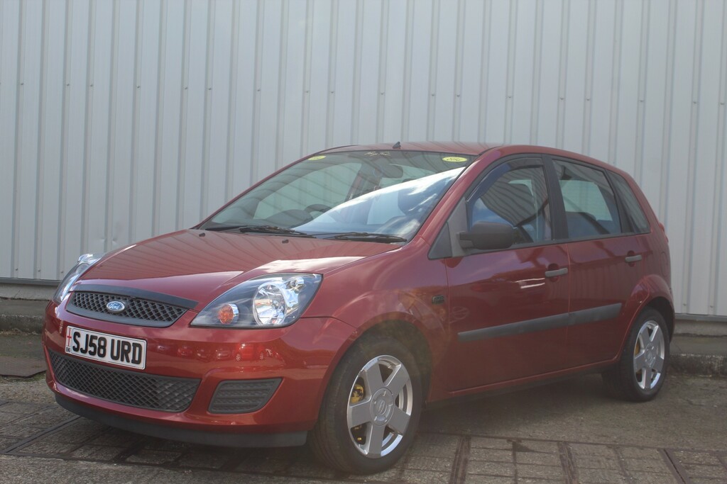 Ford Fiesta 1.3 Style 2008 SJ58URD Red