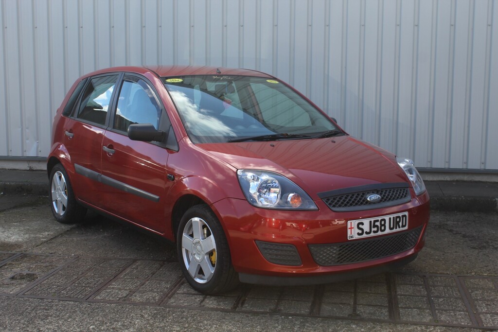 Ford Fiesta 1.3 Style 2008 SJ58URD Red #4