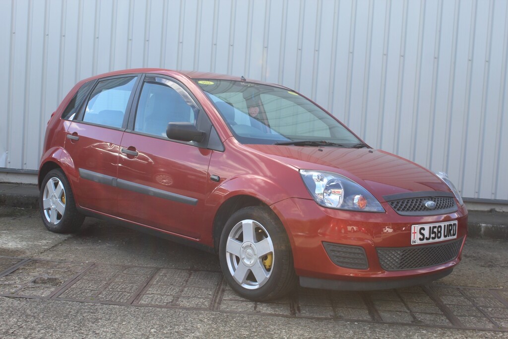 Ford Fiesta 1.3 Style 2008 SJ58URD Red #5