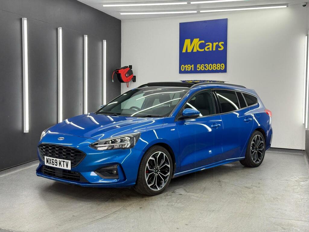 Ford Focus Estate 1.5T Ecoboost St-line X Euro 6 Ss 5 Blue