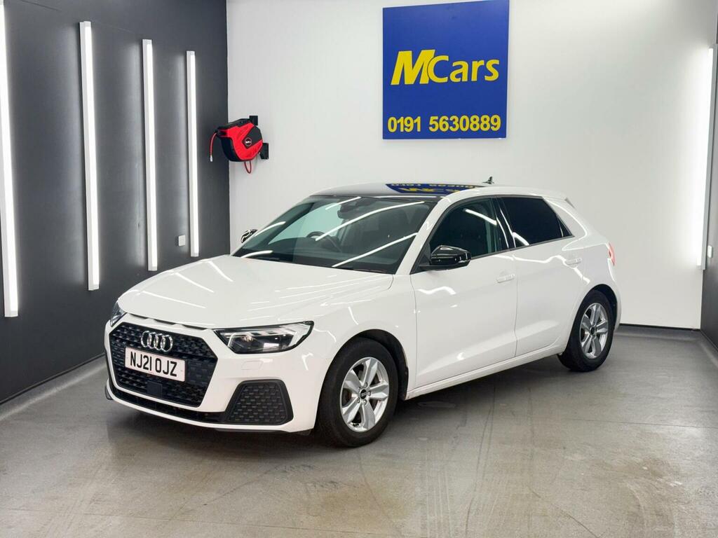 Audi A1 Hatchback 1.0 Tfsi 25 Technik Sportback Euro 6 S NJ21OJZ White #6