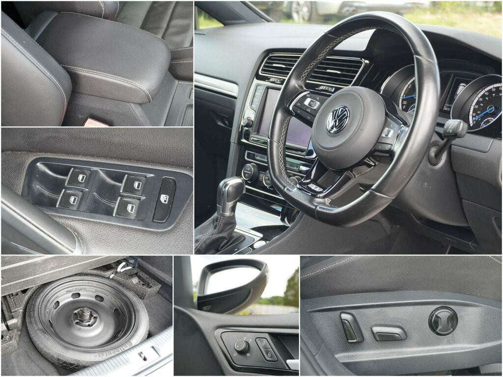 Volkswagen Golf 2.0 Tsi Bluemotion Tech R Hatchback Dsg White #6