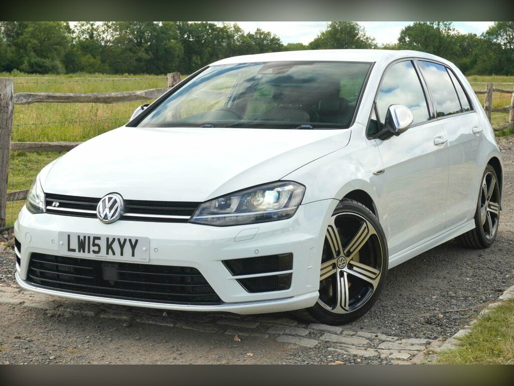 Volkswagen Golf 2.0 Tsi Bluemotion Tech R Hatchback Dsg White