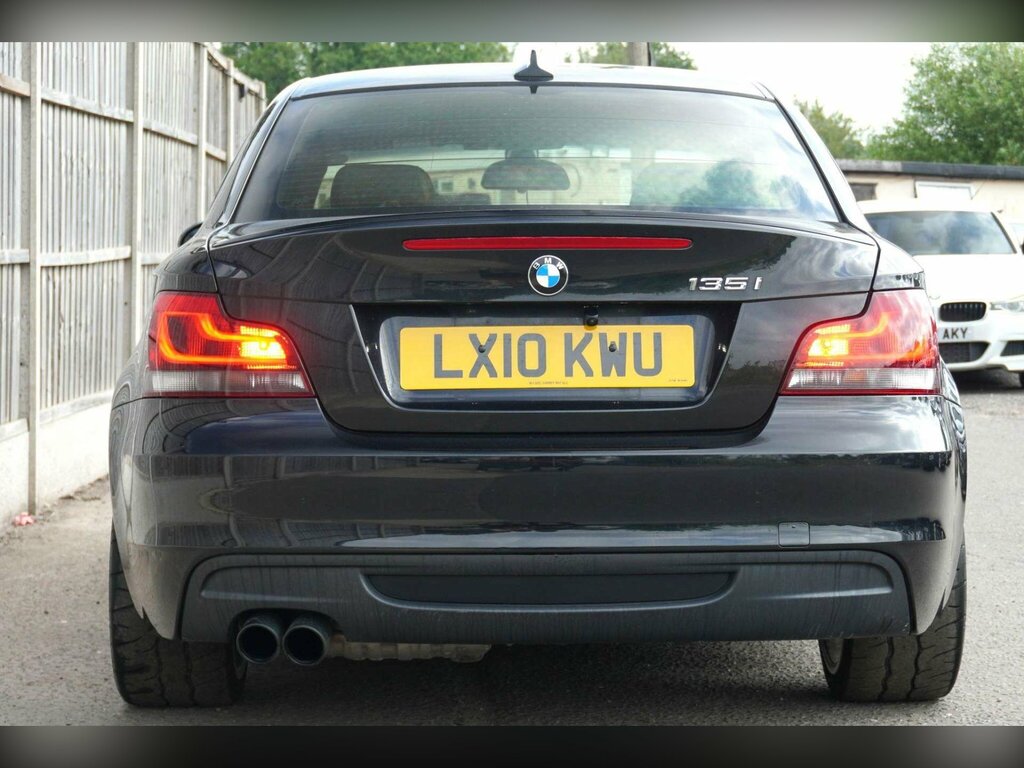 BMW 1 Series Convertible Black #12