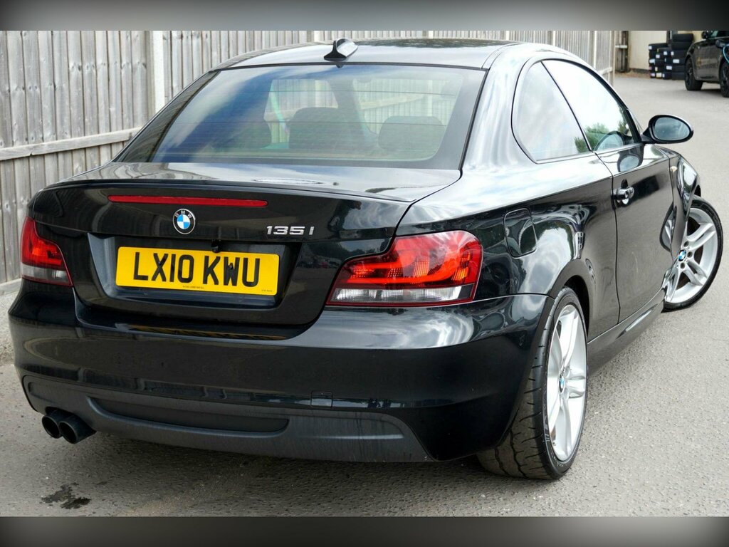 BMW 1 Series Convertible Black #10