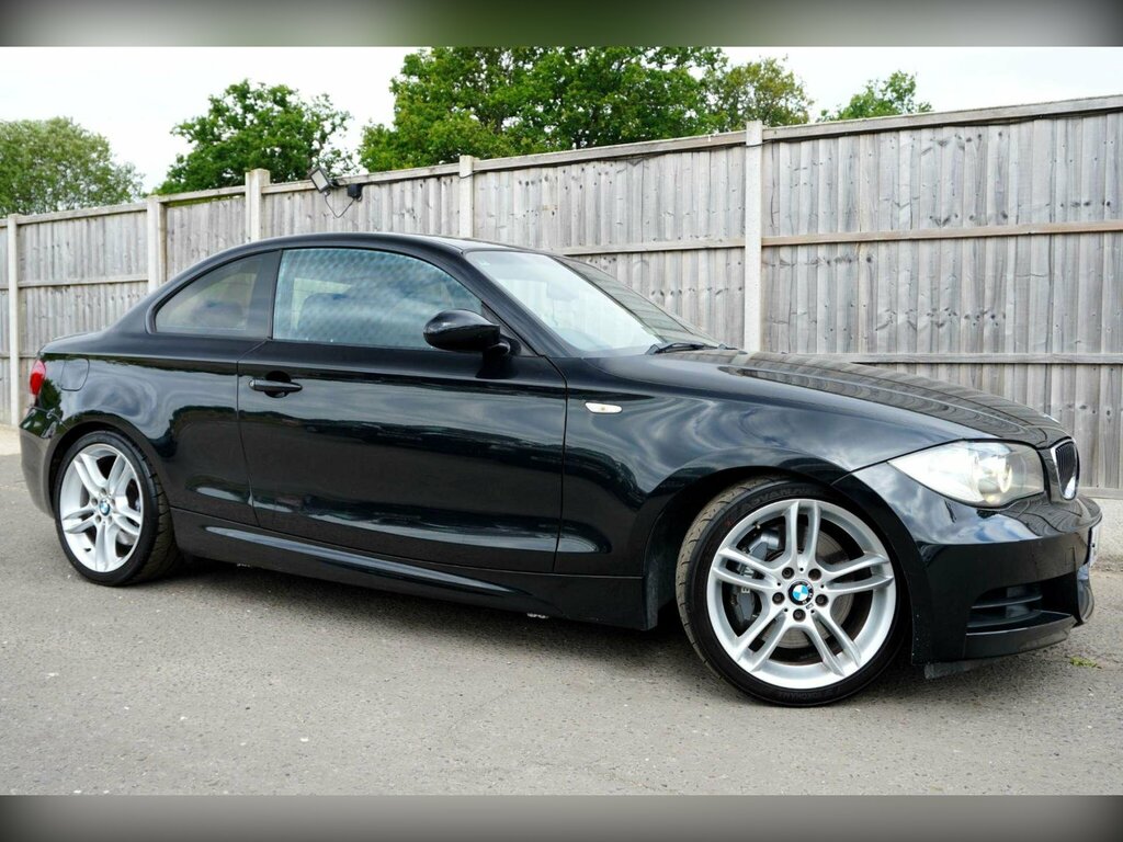 BMW 1 Series Convertible Black #22