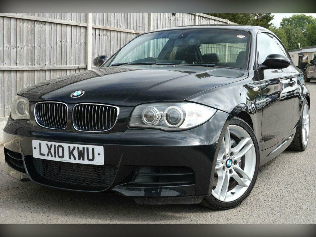 BMW 1 Series Convertible Black #3