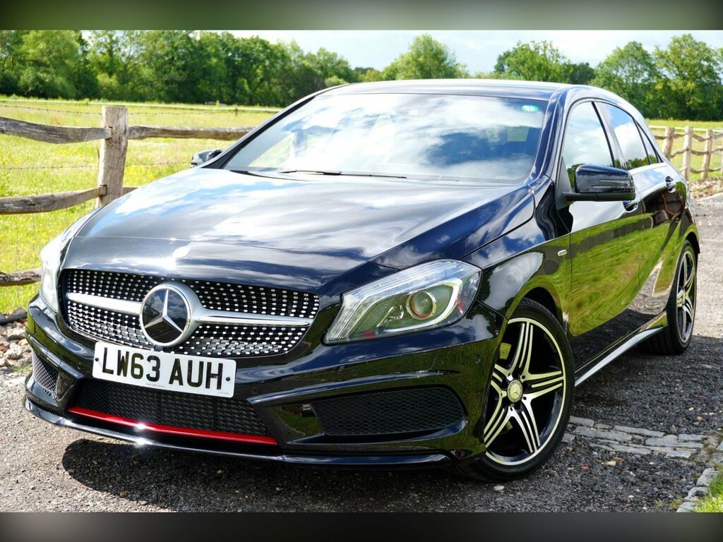 Mercedes-Benz A Class 2.0 A250 Engineered By Amg Hatchback 7G Black #3
