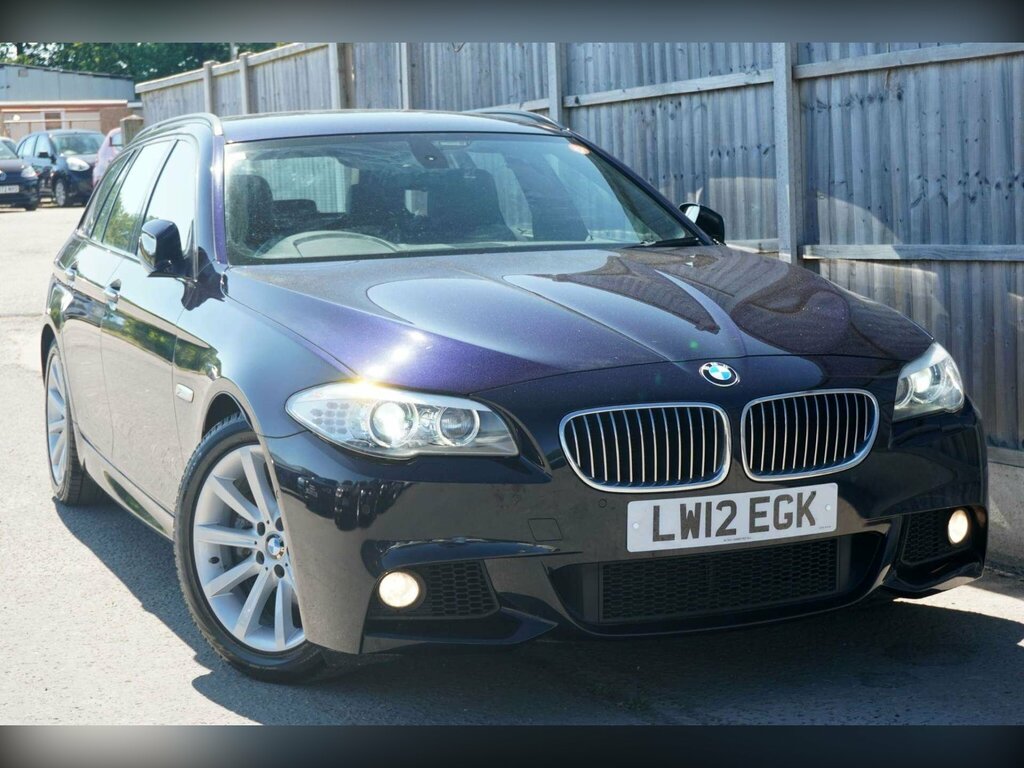 BMW 5 Series 2012 12 3.0 Blue #3