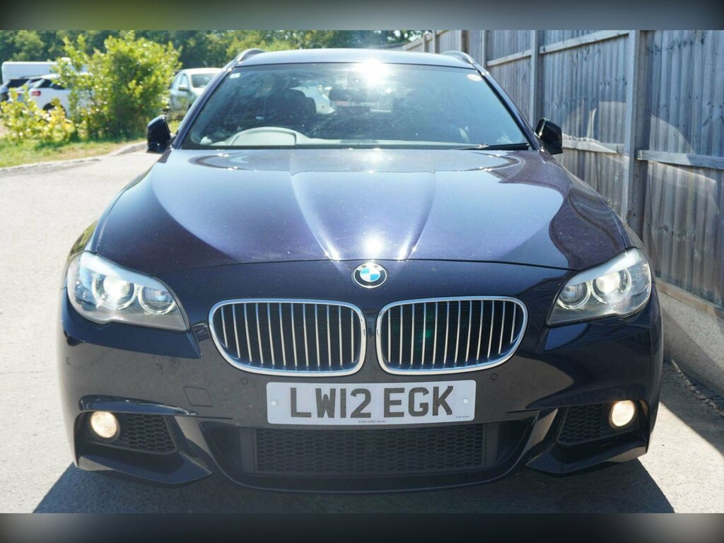 BMW 5 Series 2012 12 3.0 Blue #4